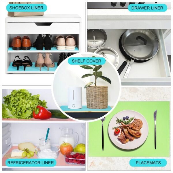 3 pcs Refrigerator Anti Slip Fridge Liner Mat - Image 3