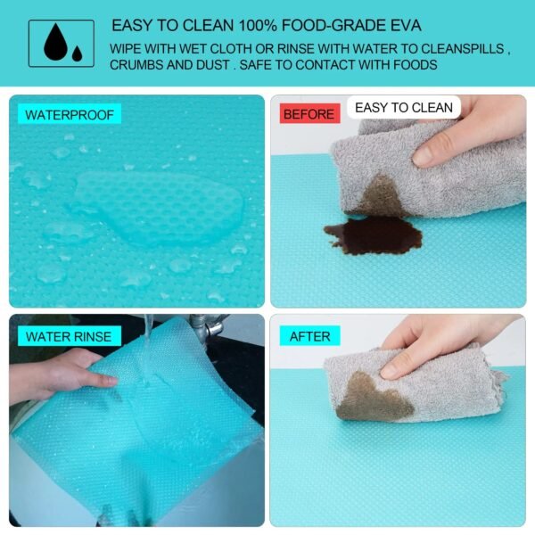 3 pcs Refrigerator Anti Slip Fridge Liner Mat - Image 4