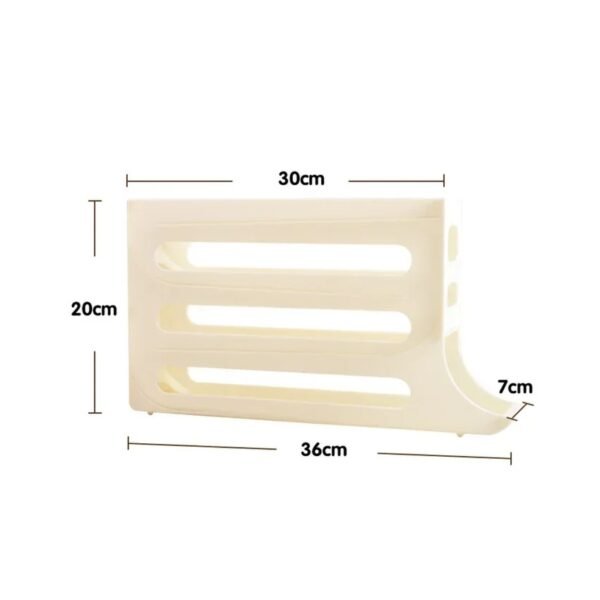 4 Layers Automatic Rolling Egg Holder Rack - Image 3