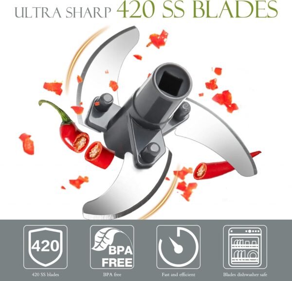 Manual Hand Chopper Blender - Image 5