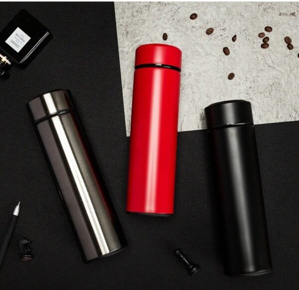 500ml Stainless Steel Water Bottle With Automatic LED Temperature Display - Image 5