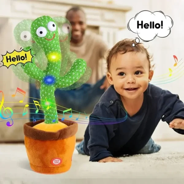 Repeat Talking Dancing Cactus Toy