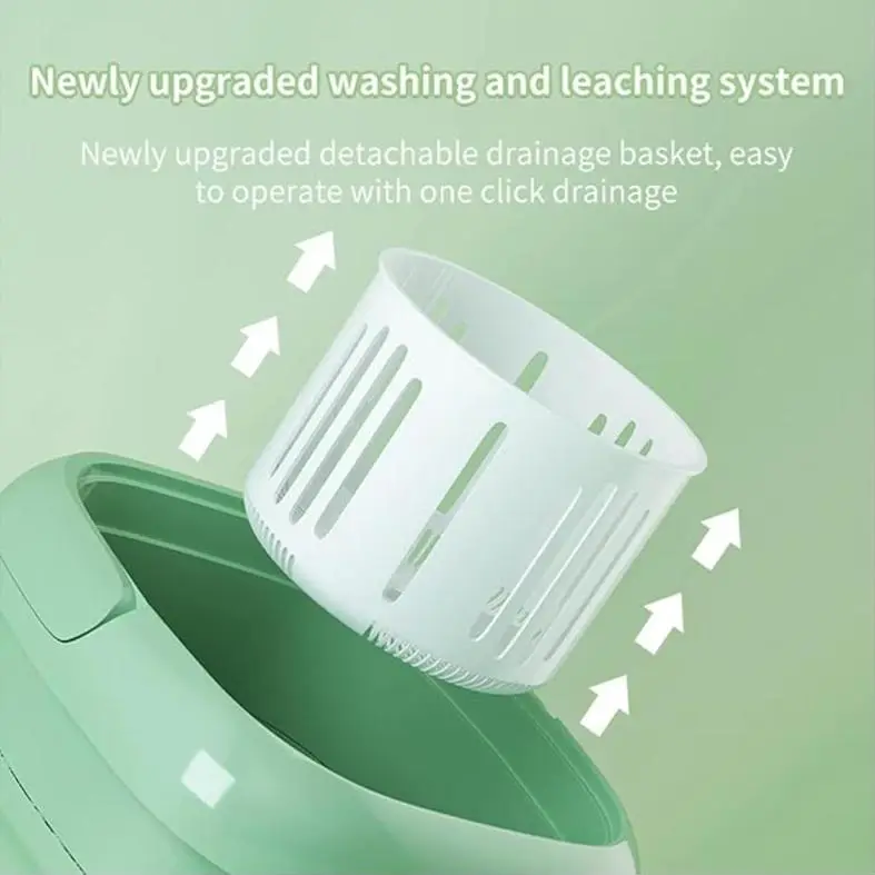 Foldable Mini Washing Machine – ভাঁজ করা যায় এমন পোর্টেবল ওয়াশিং মেশিন - Image 4